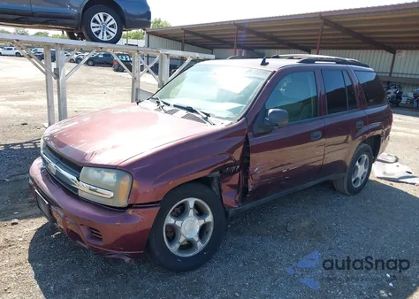 2006 Chevrolet Trailblazer Ls из США, поврежденный, VIN 1GNDT13S962360268